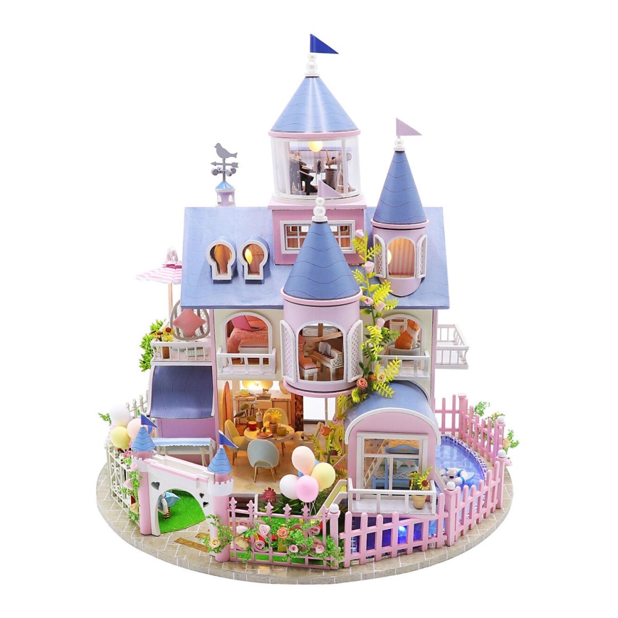 2Kids Toys - Children's house Fairytale castle 2xAAA